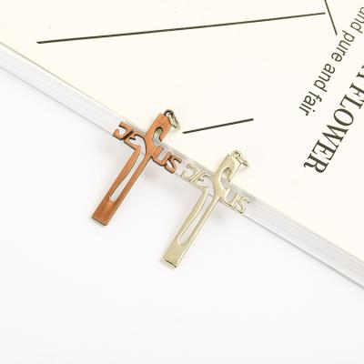 China Religious Catholic Accessories Key Chain Zinc Alloy Cross Pendant Christian Jesus Religious Belief Classic Jewelry Retro for sale