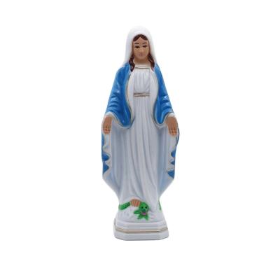 China Europe 25cm Prayer Catholic Christian Religious Decoration Ornaments Virgin Mary Immaculate Sinner Luminescent Painting 25cm Statue for sale