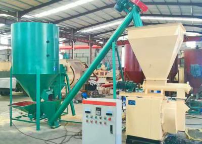 China Hot Sale Small Capacity 400-600Kg/H Complete Animal Feed Making Line for sale