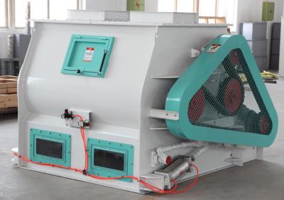 China High Efficiency Double Shaft Paddle Mixer For Animal Poutry Livestock Feed Production Line for sale