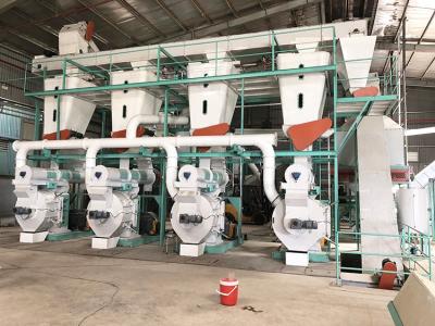 China sunflower olive pulp 5T/H 6T/H Wood Pellet Mill Machine for sale