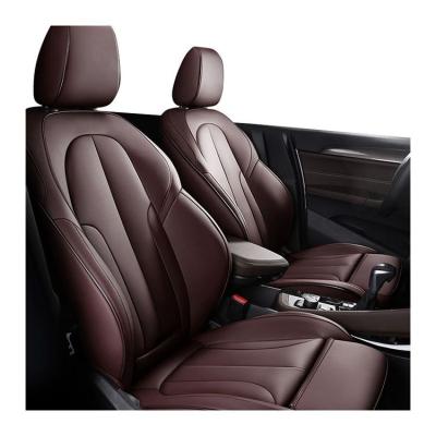 China Factory Direct Selling Eco-friendly Easy Clean Leather Luxury Universal Car Seat Cover for sale