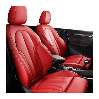 China 2021 hot sale new style full set type eco-friendly universal leather car seat cover for car for sale