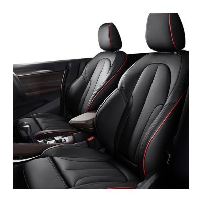 China Hot Sales High Quality Universal Car Seat Cover Eco-friendly Comfortable No Peculiar Smell PU Leather Seat Cover for sale