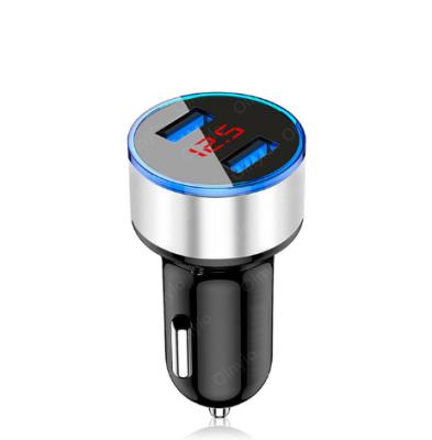 China Voltage Monitoring GETIHU 18W Dual USB Car Charger LED Phone Fast Charging For iPhone 12 11 Pro X Xr Xs 6 7 Max 8 iPad Huawei Samsung Xiaomi for sale