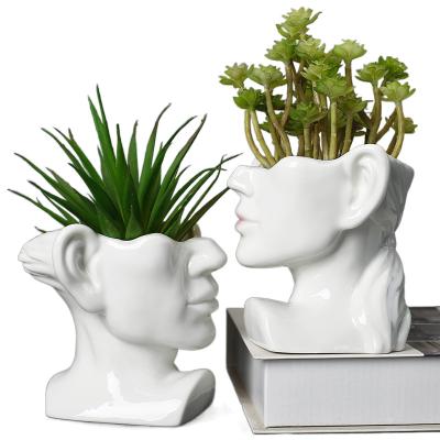 China New Anti-Corrosion Body Art Ceramic Planter from Amazon Supply for sale