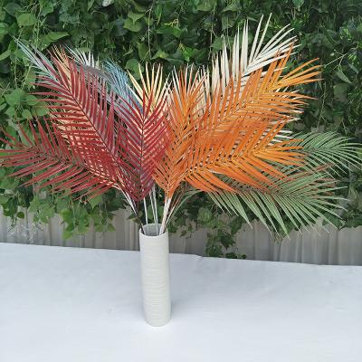 China Silk Plastic Three-pronged Tail Wedding Flower Arrangement Forest Photography Props for sale