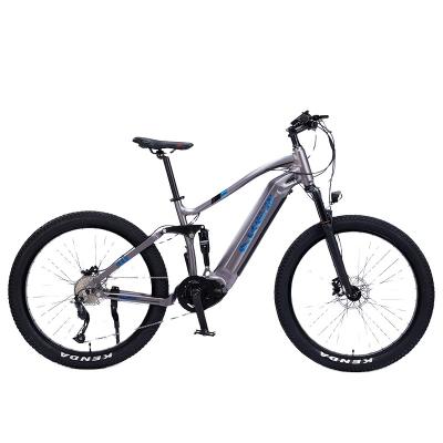 China New Aluminum Alloy Electric Bicycles For Adults 2000w 1000w 500w 13ah 27.5 Inch Hybrid Fat Tire Electric Bike Mountain Bike for sale