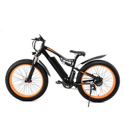 China Stock 1000w Aluminum Alloy Fat Tire Electric Adult Bicycle Ebike Bicycle High Quality Mountain Bike for sale