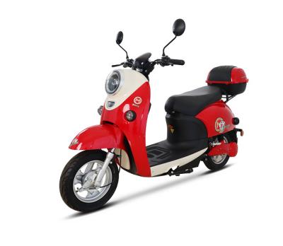 China New unisex cheaper electric 1200w motorcycle with pedals disc brake free charger high speed 48v 60v 20ah electric scooter for sale