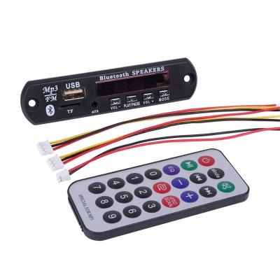 China Resume Bluetooth function JQ fm circuit usb sd video player module with mp3 decoder board for sale