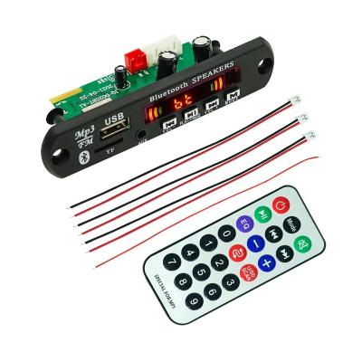 China 2x40W DC7V 26V Board Bluetooth MP3 Player Module Bluetooth Decoder Board Audio Power Amplifier for sale