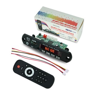 China Voice Recorder JQ BT Circuit USB TF Card Wireless Video MP3 Player Module, 12V MP4 Video Kit MP5 Player Decoder Board For TV for sale