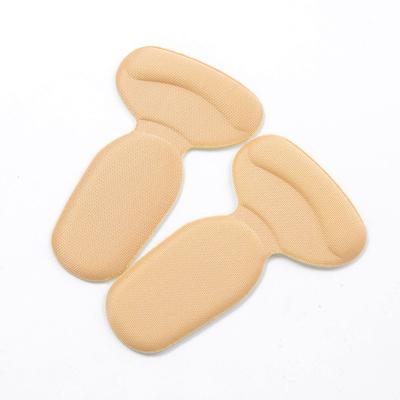 China Heel stick half heel stick silicone size pad non-slip anti-wear patch thickened t-shaped high-heeled shoes heel for sale