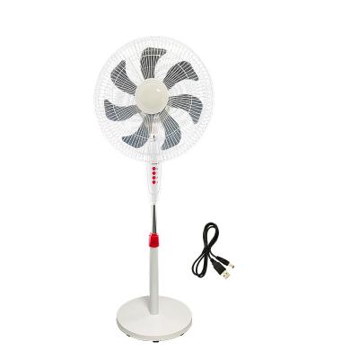 China Hotel USB Fan 5V USB Floor Fan USB Socket Stand Fan for sale