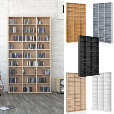 China (Others) 5 Adjustable Cube Bookcase Display Cabinet Wooden Shelves Home Wooden Bookcase for sale