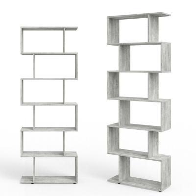 China (Others) design adjustable asymmetrical bookcases shelving modern book shelves for sale for sale