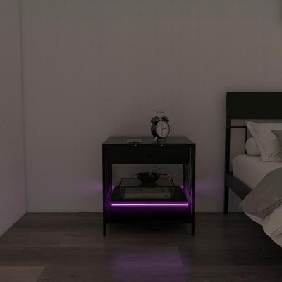 China Modern Smart Wireless Light Nightstand (Other) Adjustable High Quality Bedroom Furniture LED for sale