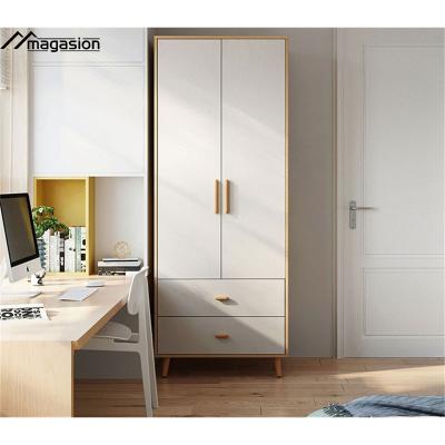 China (Other)Adjustable Hot Selling MDF Storage DIY Wooden Bedroom Wardrobe Portable Dressing Room Wardrobe for sale