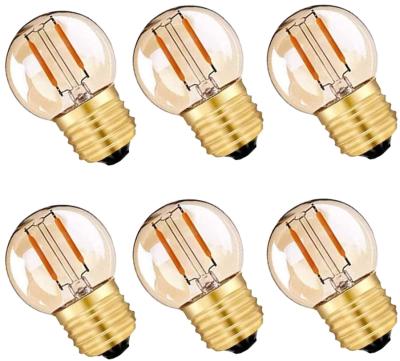 China Residential Holiday Lighting G45 2w 4w 5w LED Edison Bulb Living Room Bulb Lighting Decorative LED Filament Bulb for sale