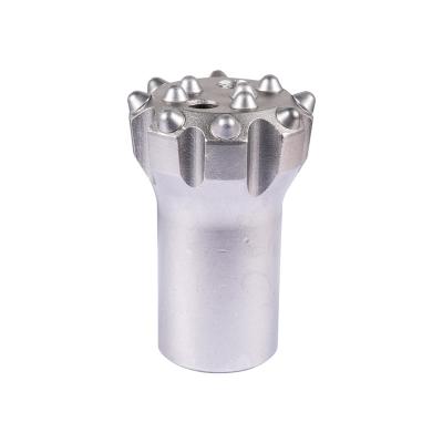 China Construction Material Stores High Quality Threaded Button Bits Dome Ballistic Knob R76 for Bench and Long-Hole Drilling for sale