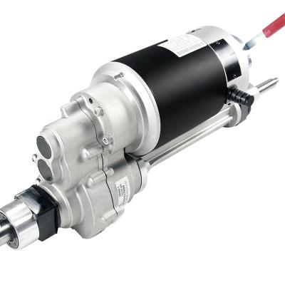 China 1:13.5 [MTM] Transaxle Brush Drip Proof DC Motor With Electromagnetic Brake 24v 1200 Watt 3600RPM for sale