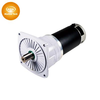 China drip-proof brush [MTM] dc gear motor with power off brake 48v 1.3kW 4800 rpm industrial motor [CE EN60601-1] for sale