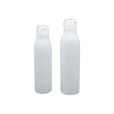 China Personal Care 250ml 300ml White Cosmetic Lotion Bottle Clamshell PP Plastic Bottle for sale