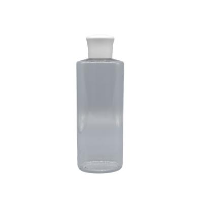 China Personal Care 50/100/200/250/500ML Large Capacity Oval Bottle Transparent Cosmetic Plastic Lotion Bottle for sale