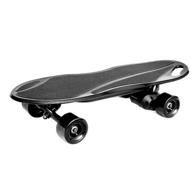 China Aero Plastic Alloy iFASUN Most Powerful Double Belt 900W Motor Carbon Fiber Wrapped Kingkong DIY Mini Panel Electric Skateboard for sale