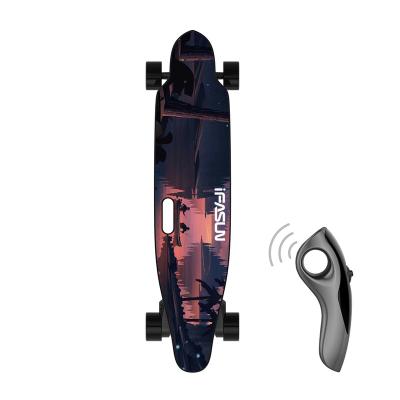 China 2000W 45KMH Maple Belt Motor Double Belt Motor Diy Sport Trotter Electric Skateboard for sale