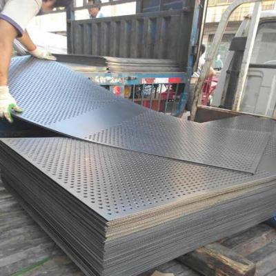 China Construction Best Price 03Kh17H14M2 Perforated Stainless Steel Plate for sale