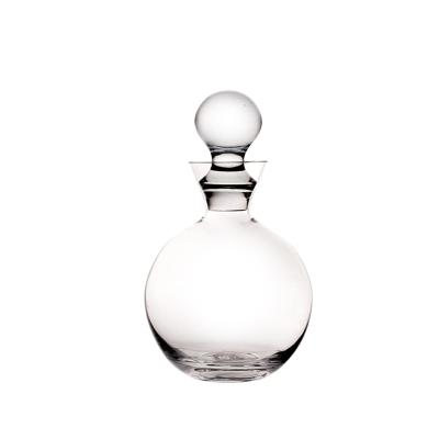 China New Mini Different Classic/Postmodern Round Shape Whiskey Glass Bottle Decanter Whiskey Set for sale