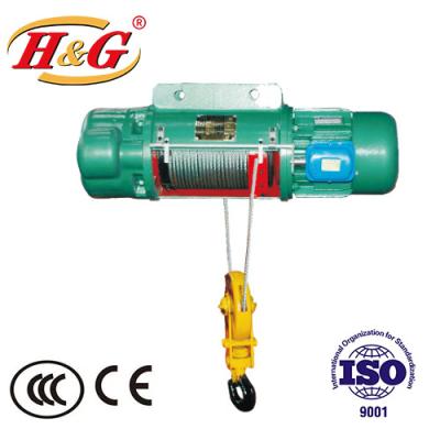 China Normal DM CD wholesale factory price working environment lifting wire rope electric hoist for sale