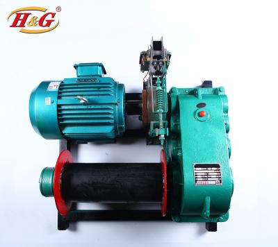 China CRANES 1 Ton Electric Motor Powered Winch With Wire Rope for sale