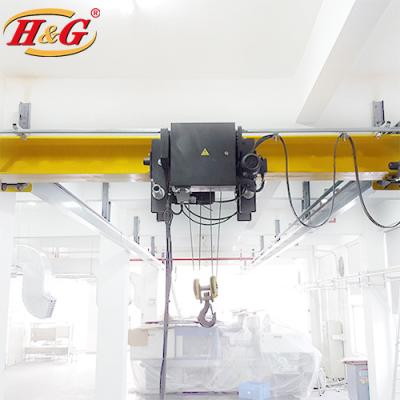 China Bridge Crane 10 Ton Electric Single Girder Overhead Crane for sale