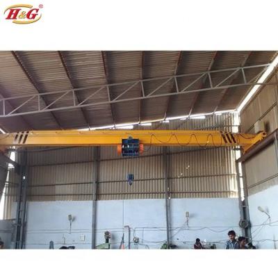 China Bridge Crane China Manufacturer Customized Low Clear Single Beam Crane With Electric Hoist for sale