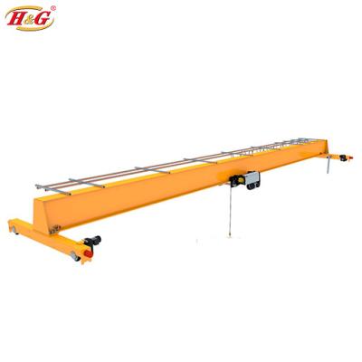 China Bridge Crane Hugong Single Girder Overhead Crane For Factory Use, warehouse for sale