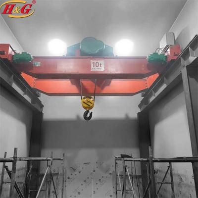 China Bridge Crane Customized European Model Double Girder Aerial Crane With Remote Controller for sale