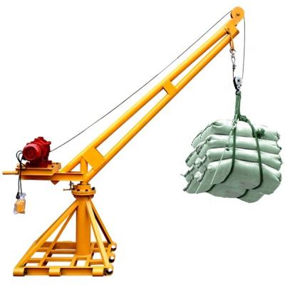 China Gantry Crane Mobile JIB Crane Price Mini Crane 500kg Mini Winch Overhead Crane for sale