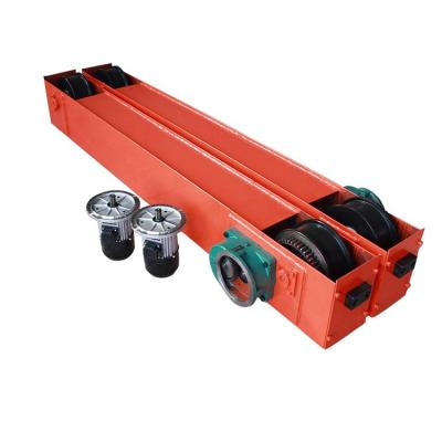 China Bridge Crane Europe Style End Trolley with Wheel Assembly for Overhead Crane for sale