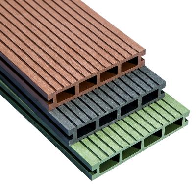 China CZE Traditional Outdoor Concrete FLOOR 140x25mm Tarpaulin wpc Composite Decking Flooring Panels for sale