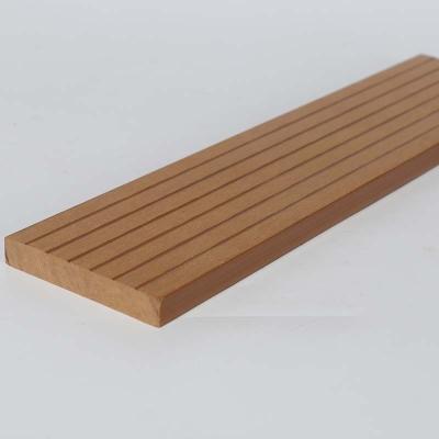 China : Square hollow grain decking 3d compound wpc 2022 wpc decking 150mm wood grain waterproof/eco-friendly/anti-slip cavity decking for sale