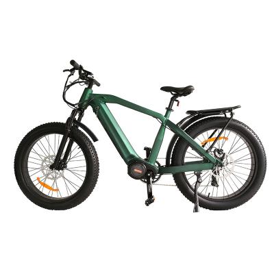 China Electric Bicycle 1000w Bafang Drive Moutain Mid 48 Volt 17.5Ah Long Range Fat Tire Cruiser Electric Mountain Bike With CE for sale