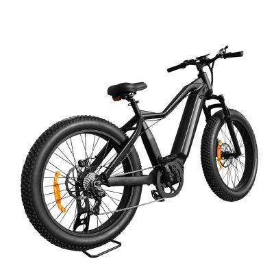 China Price 750W 1000W BAFANG G510 Mid Drive Fat Tire Cheap Electric Bicycle Moutain 48v Full Suspension 48v Electric Mountain Bike for sale