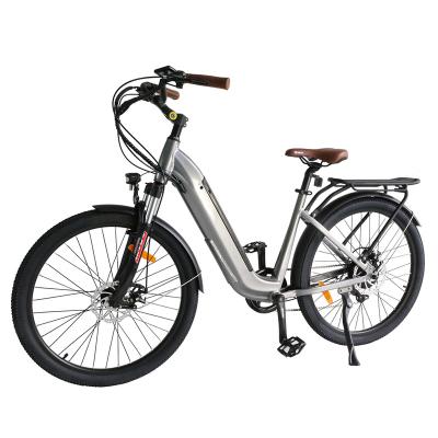 China Cheap City Ebike 36V 250W 350W Urban Step Over Cycle Electric City Electric Bike ebike For Lady for sale