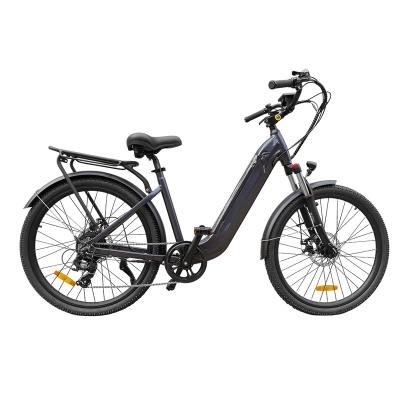 China City Ebike 2022 New Model Factory OEM Customized Waterproof Electric City Bike With 36V 11.6Ah Removable Battery for sale