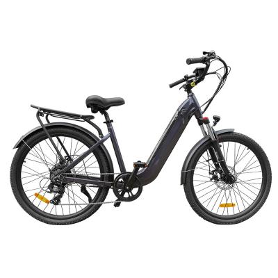 China City Ebike New Design 26inch 350W Rear Motor ebike City For Urban Cycling Off Road Electric City Bike For Women for sale