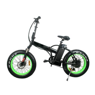 China Cheap Folding Electric Bicycle Wholesale Mini Electric Bicycle 20inch 48v 500w Moutain Bike ebike foldable tire for sale for sale