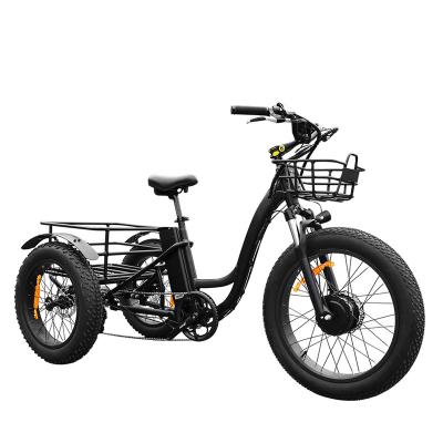 China Good quality aluminum alloy China manufacturer 45km/h high speed fat bicycle tricycle electric scooter for the elderly for sale